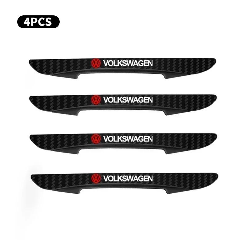 New New Car Door Anti-collision Bumper Strip Trim Protector Stickers For Volkswagen VW Golf Polo Tiguan Jetta Touran Passat B
