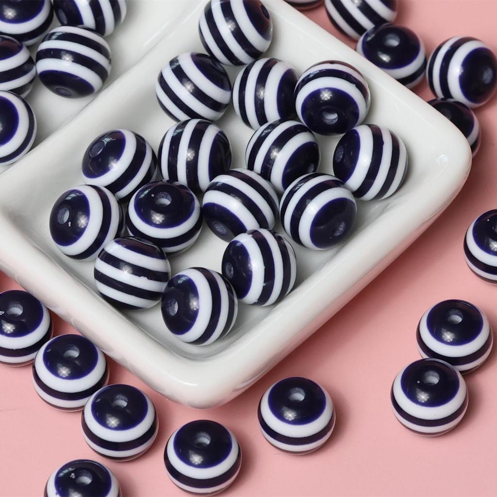 Японский макарон леденец бусина DIY набор шармов: Детские полосатые круглые бусины для аксессуаров для телефона и сумки