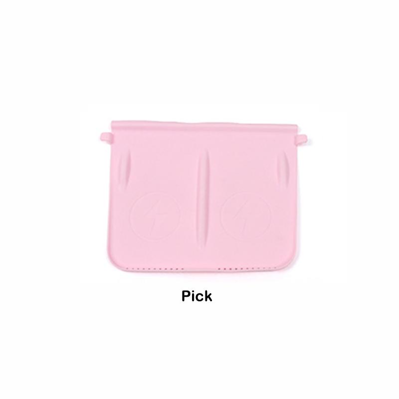 For Tesla Model 3 Model Y 2025-2025 Silicone Anti-skid Pad TPE Type Car Phone Wireless Charging Pad Car Accessories