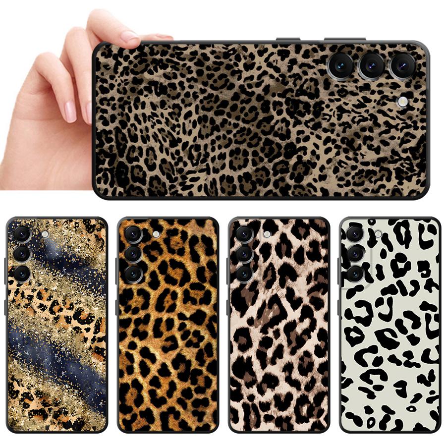 Чехол для телефона Funda для Xiaomi Redmi Note 12 Pro 9 10S 9S 13 Pro Plus 14 11s 12s 7 8 11 10 с рисунком леопарда