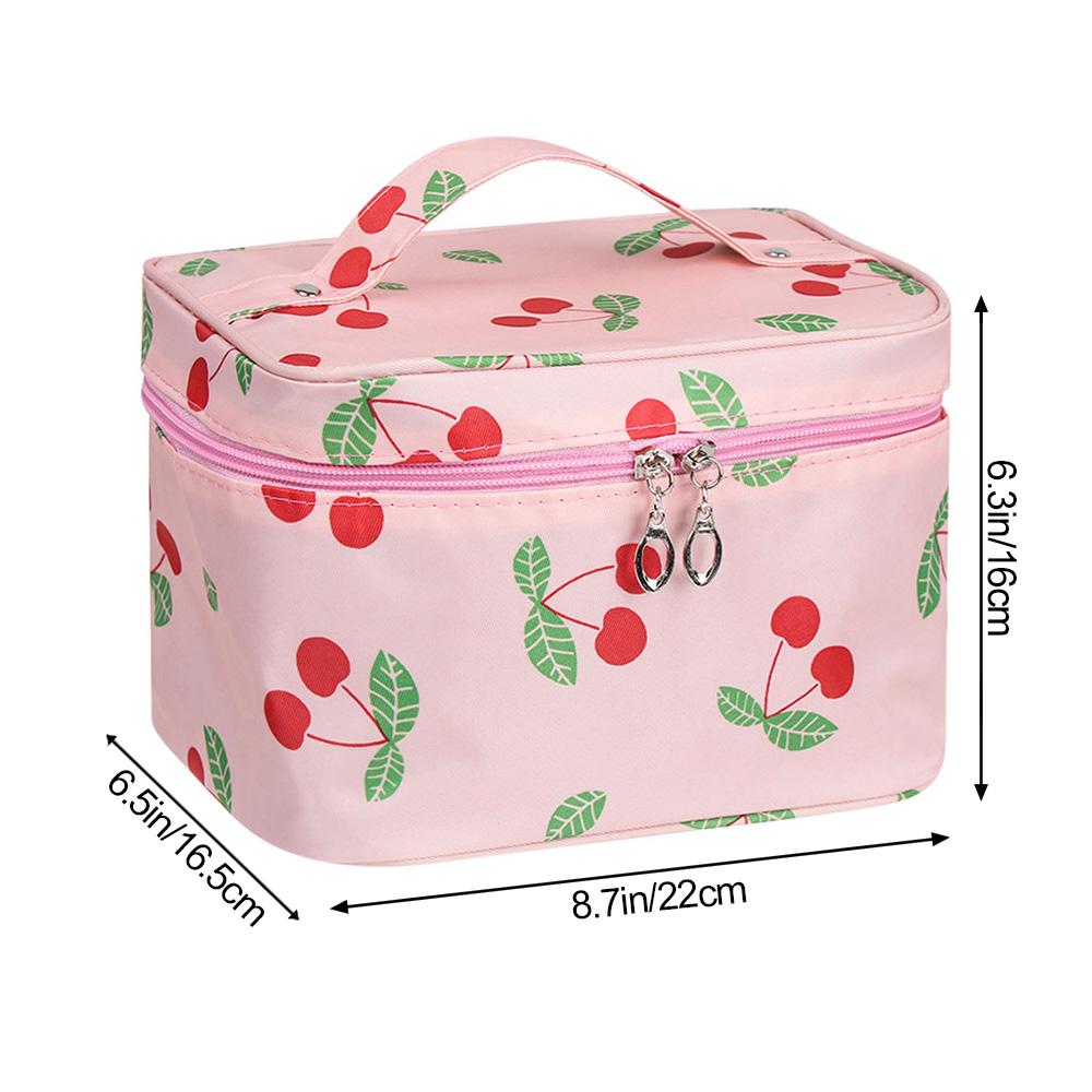 Waterproof Storage Cosmetic Box Portable Vanity Case Make-Up Bags Nail Tech Organizer