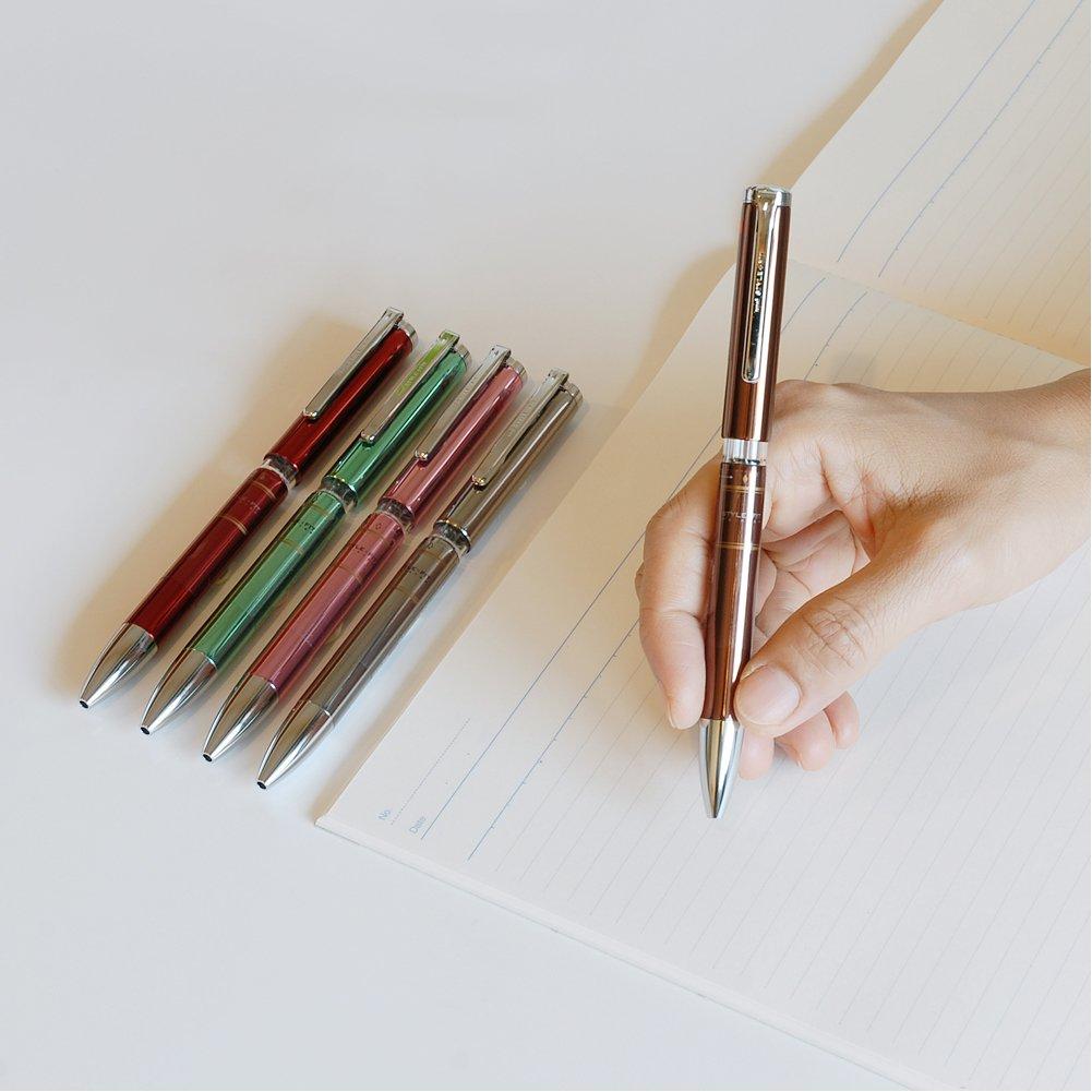 Держатель для ручек Mitsubishi Pencil Style Fit Meister, вращающийся, цвет оружейный металлик, трехцветный UE3H1008.43