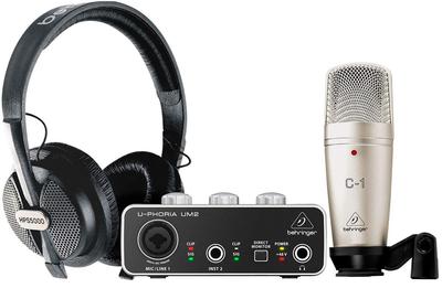 Комплектация STUDIO Recording/Podcasting U-PHORIA