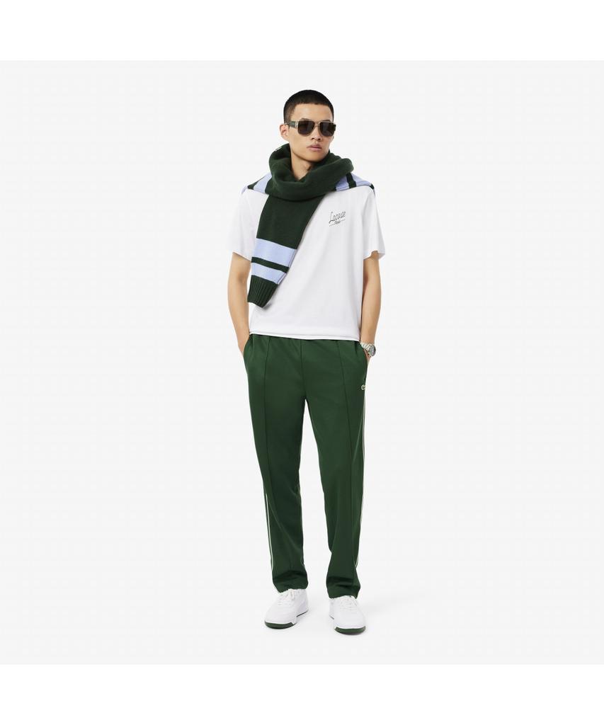 Мужская футболка LACOSTE с принтом на спине, классический крой, короткий рукав Th5948-55N 001