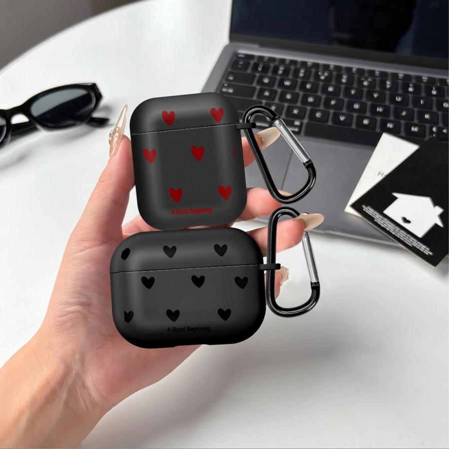 Модный Чехол в Форме Сердца для Airpods Pro3 4 2 Pro2 Pro 1 3 Чехлы для Наушников Обложка
