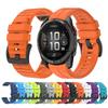 Быстросменная Ремешок для Часов Для Garmin Fenix 8pro/Fenix E 6X 6 Pro 7X 7 Solar/Tactix 8 AMOLED 7X Силиконовый Ремешок 22мм 26мм Спортивный Браслет