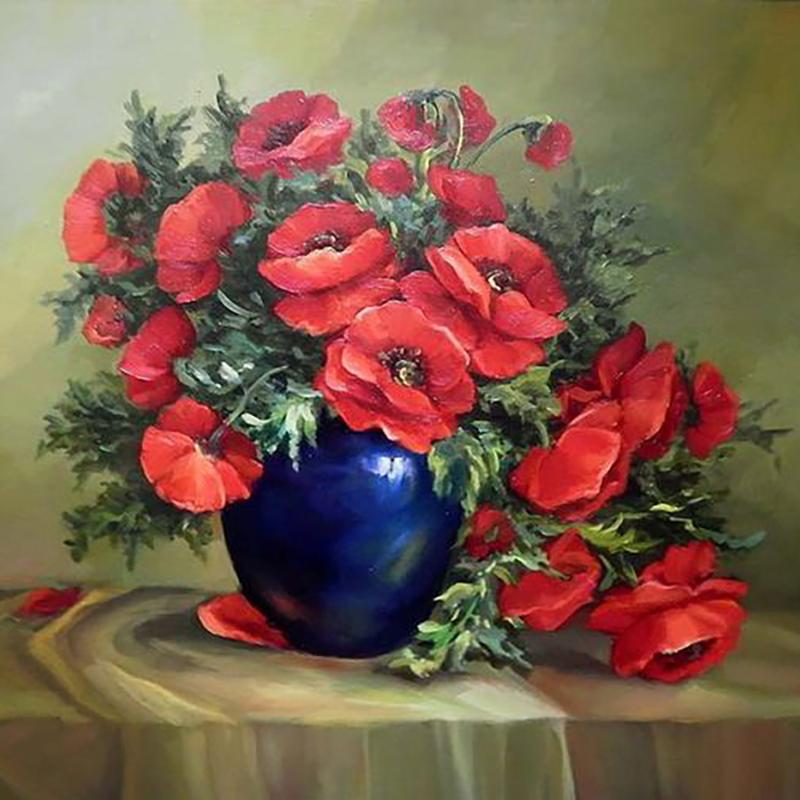 DIY 5D алмазная живопись ваза для цветов, набор для вышивки крестом, полная дрель, вышивка мозаикой, вышивка крестиком, цветочная роза, подарок из смолы, домашний декор