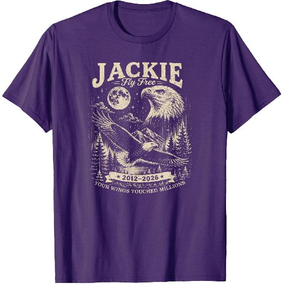 Jackie and Shadow Big Bear Lake Bald Eagle Memorial Tribute T-Shirt