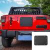 Black Car Tailgate Spare Tire Carrier Delete Filler Plate Cover For Jeep Wrangler JK 2007-2017