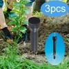 3 Pieces Deep Drip Irrigation Stakes Underground Dripper Water Feeder Stake High Efficiency Reusable