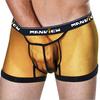 Мужское сексуальное нижнее белье, шорты с буквенным принтом, трусы с выпуклым мешочком