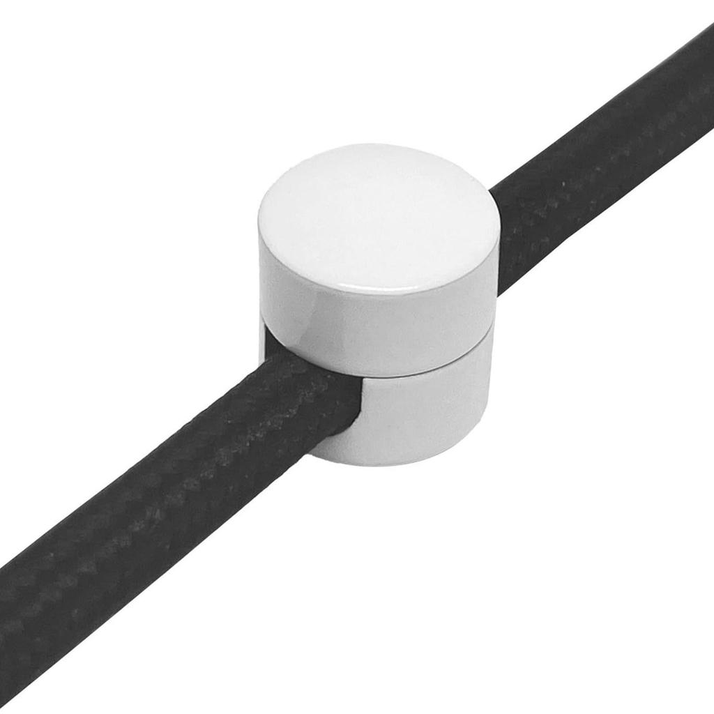 Набор из 2 компактных органайзеров для проводов Универсальные органайзеры для кабелей Прочные фиксаторы для кабелей Регулируемые для эффективного контроля кабелей