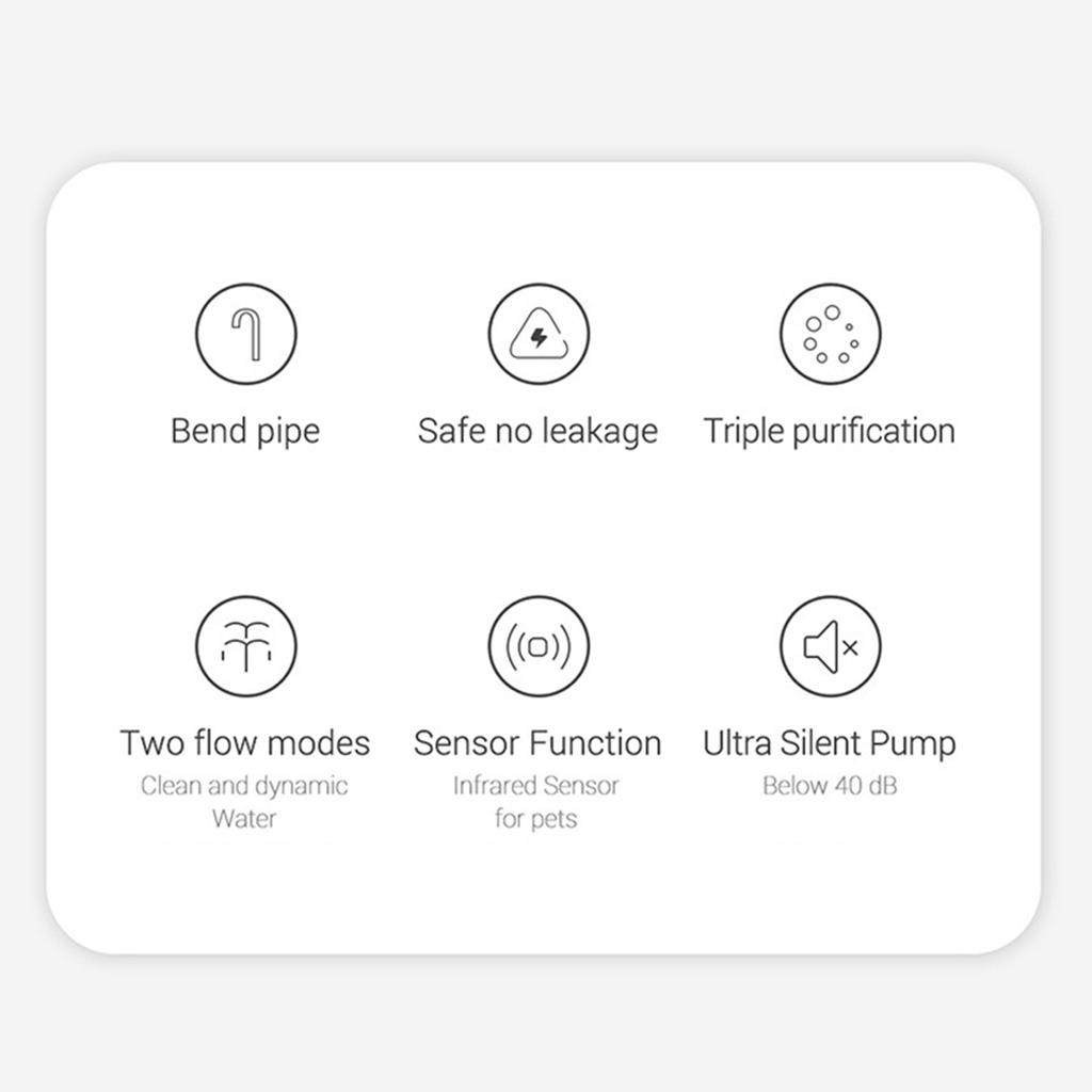 Фильтры для фонтана для кошек, автоматический фонтан для воды для больших собак, питьевой фонтан для домашних животных