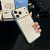 Большой покрытый сердцевиной лазерный чехол на весь экран для iPhone 17 – Совместим с Apple 13/14/15 Pro Max и 16.