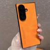Бизнес Ультратонкий Складной Чехол из Овчины для Samsung Galaxy Z Fold 8 7 6 5 4 3 Приятный на ощупь 5G Ударопрочный Защитный Чехол