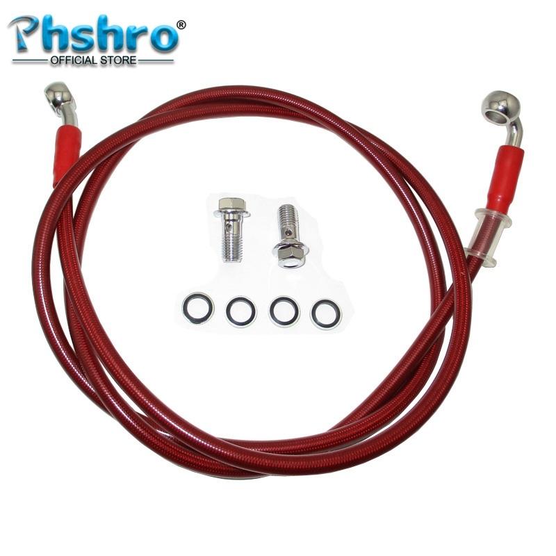 Phshro 59" Hydraulic Brake Line Cable Hose For Dirt Bike ATV Quad Buggy Go Kart Motorcycle