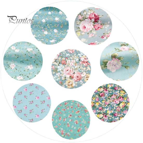 8 шт. хлопчатобумажная ткань, не скатывается, не выцветает, устойчива к разрыву, впитывает влагу, можно бесплатно резать, сделай сам, моющаяся лоскутная ткань с цветочным принтом, товары для дома