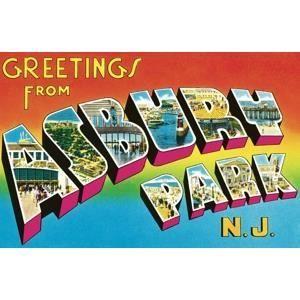 GREETINGS FROM ASBURY PARK,N.J.