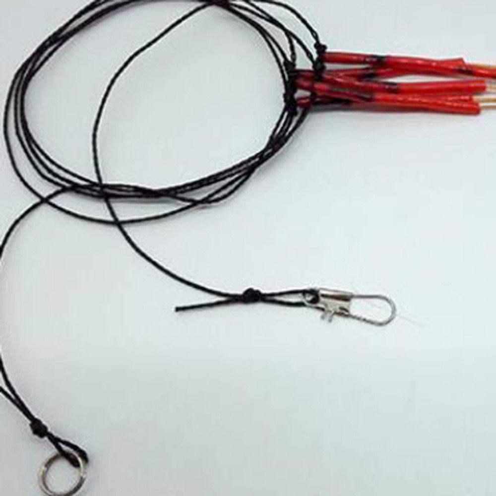 1Pc 5 # -13 # Stainless Fishing Hook Sharp Barbed Anti-entanglement String Hook Anti Slip Fishing Accessories