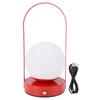 LED Moon Lamp Portable Rechargeable Bedroom Bedside Light 3 Color Temperature Adjustable Decorative