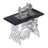 1/12 Dollhouse Furniture Metal Sewing Machine Model Accessories
