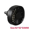 Пластиковый автомобильный вентилятор воздуховыпускного отверстия, рассеивание тепла, вентилятор для заднего сиденья автомобиля, USB-вентилятор для охлаждения, лето