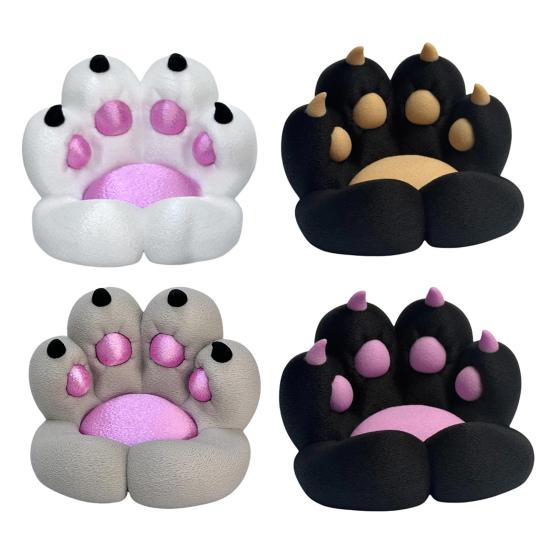 3D-печатное украшение в виде кошачьей лапки, держатель для мобильного телефона, фигурка котенка с когтем, статуэтка, настольная подставка для сотового телефона, украшение для дома и офиса