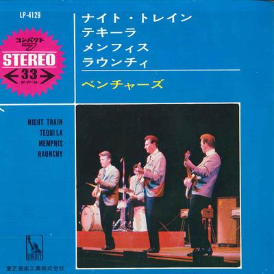 7-дюймовая пластинка VENTURES - Night Train / Tequila / Memphis / R LP4129 LIBERTY 1966 Япония Рок Б/у