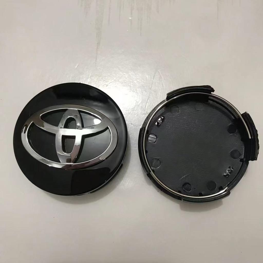 TRR54pcs 62mm Car Wheel Center Hub Center Cap Rim Hub Dustproof Cover Emblemem For Toyota coroll acamry rav4 prius yaris Accessories