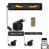 Smart Car Devil Eyes Light LED Display For Windshield Waterproof Programmable Car LED Display LED Funny Eye Light Signs Car Deco