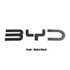 Наклейка с буквами на переднюю эмблему Черный логотип Для BYD Shark 6 Декоративная наклейка 3D наклейка Крышка Аксессуары Инструменты
