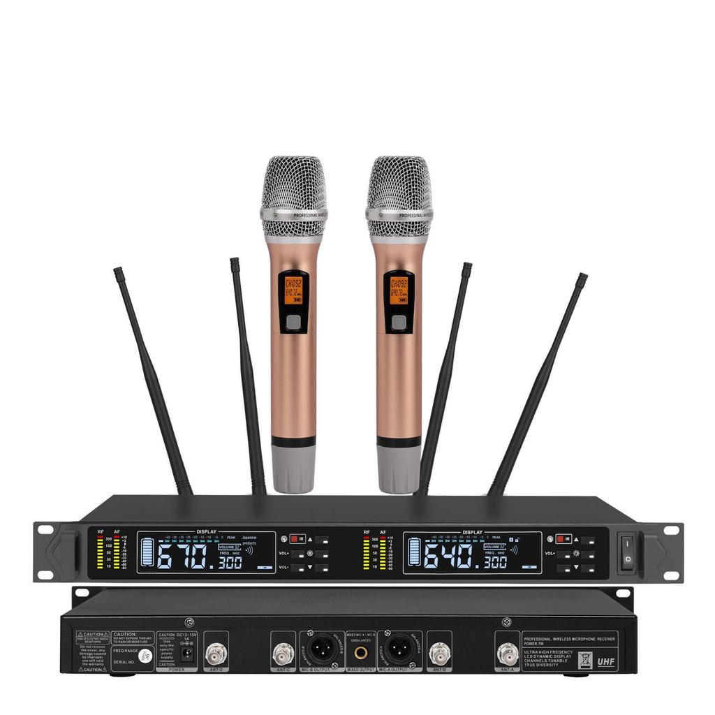 Wireless True Diversity One-to-Two Microphone System Available