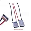 5 шт. 2-контактный Micro USB Type C Разъем Папа Мама Коннектор для Пайки Прямой Для Порта Зарядки Мобильного Телефона