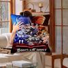 Anime BBlack Hot Clover Cushion Cover Car Throw Pillow Case For Sofa Car Christmas Gift xcm xcm