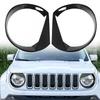Передняя фара Лампа Глаза Накладка Декоративная Для 2016-2018 Jeep Renegade TCZ