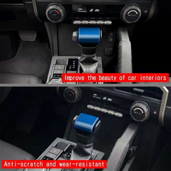 Накладка на рычаг переключения передач, ручного тормоза, центральная консоль, крышка головки рычага переключения передач, крышка ручки автоматического переключения передач, комплект защиты панели ручного тормоза для Toyota