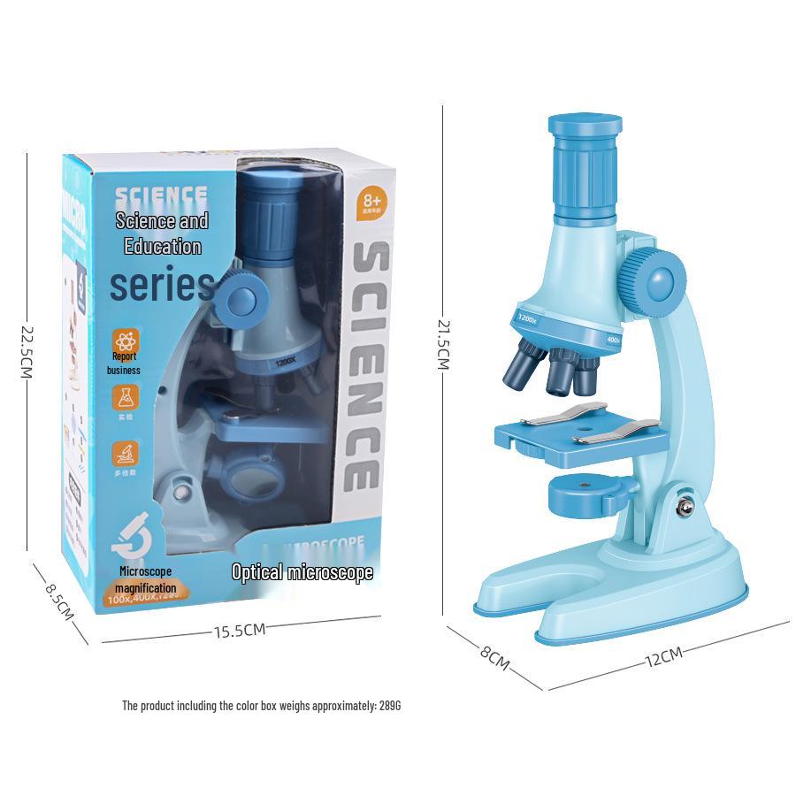1200x HD Optical Microscope for Kids - Science Education Toy for School Experiments