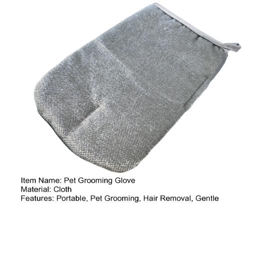 Перчатки для ухода за домашними животными, двухсторонние массажные перчатки для снятия статического электричества, рукавица для вычесывания шерсти домашних животных