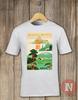 Japonés Viaje Cartel Camiseta Aesthetic Japonés Clásico Montañas 1930's Arte
