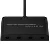 Controller Adapter - Nintendo - GameCube - 4 Ports - Compatible Wii U - USB Black