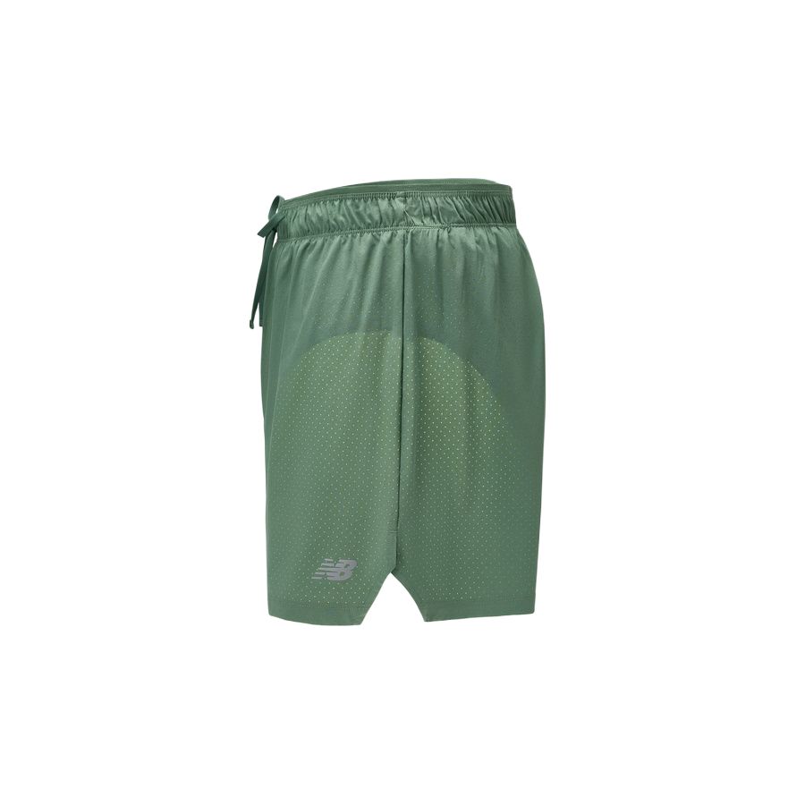 New Balance RC SHORT 5 Мужские спортивные шорты Армейский зеленый MS41286-DKJ