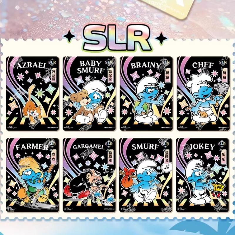 Official The Smurfs Adventure Pack First Edition Collectible Cards Cartoon The Smurfs Cards Anime Merchandise Holiday Gift
