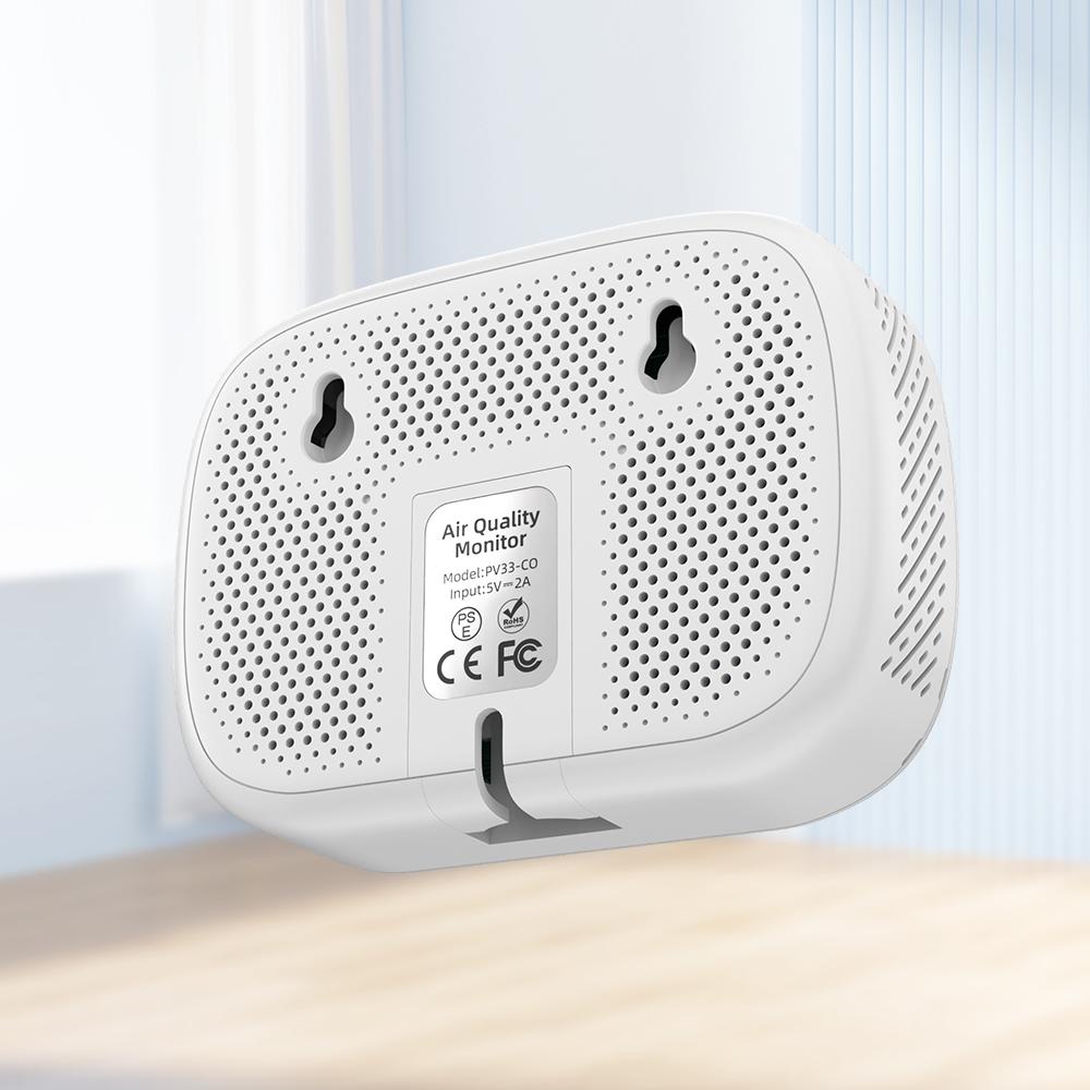 Монитор качества воздуха WiFi 11в1, монитор влажности в помещении