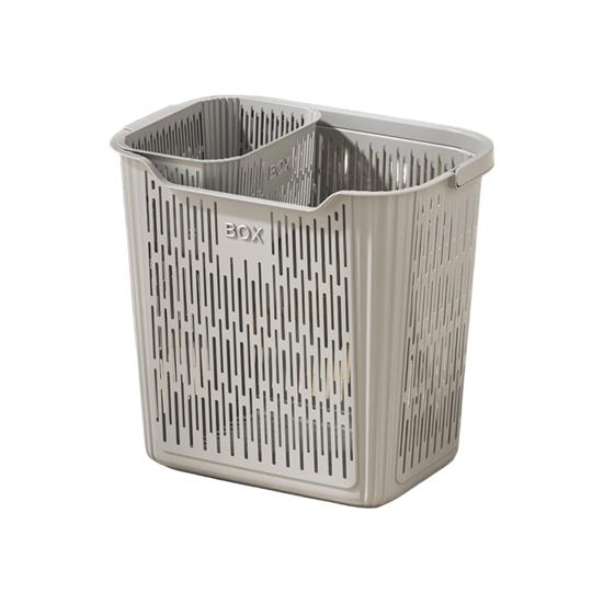 Корзина для белья Дышащая сетчатая корзина для хранения с ручкой Корзина для грязной одежды со встроенной корзиной для нижнего белья для одежды, игрушек, ванной комнаты, стирки