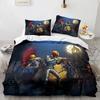 Игровой комплект постельного белья Pubg Декор для спальни Игровые комплекты пододеяльников 3D-печать Односпальный Полуторный Двуспальный Кинг-сайз Подарки для любителя игр