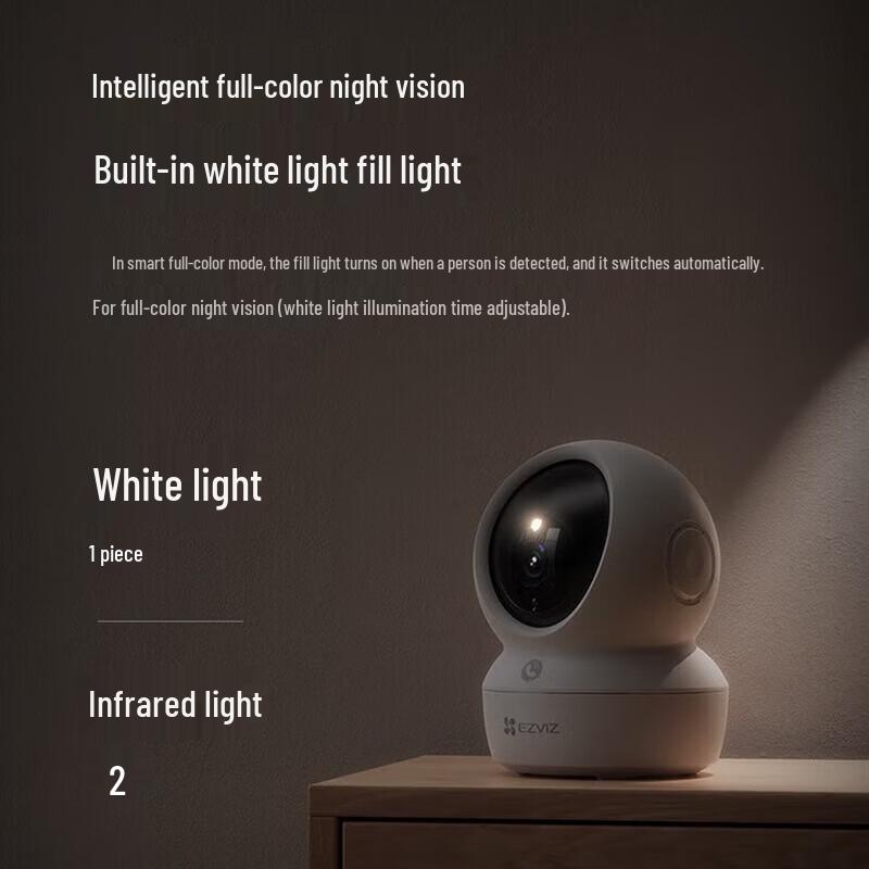 EZVIZ H6C-3MP Pro Indoor WiFi Security Camera CN plug (adapter included)