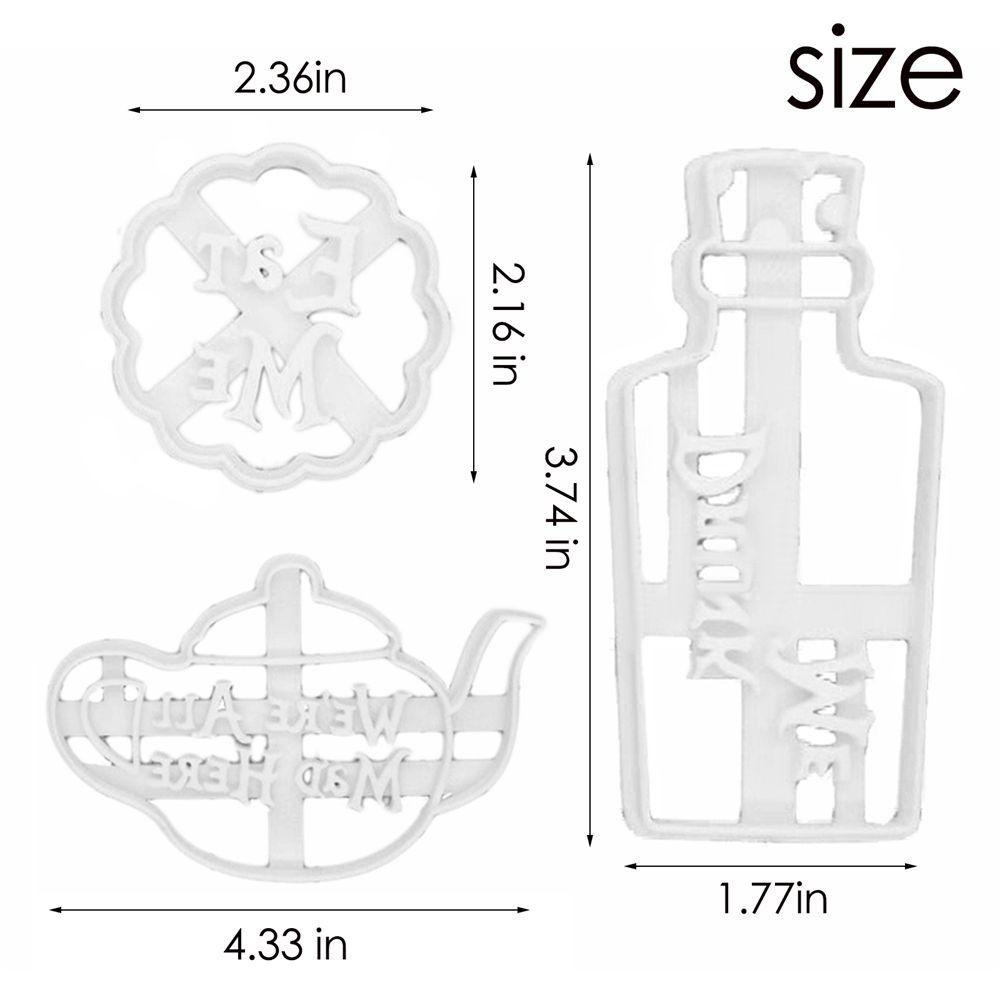 Kitchen Gadgets Alphabet Biscuit Mould Eat Me Cookie Molds Baking & Pasrty Tools Cookie Cutters