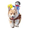 Костюм для собак в ковбойском стиле для домашних животных, одежда для собак, рыцарский стиль со шляпой, шляпа для куклы-рыцаря, косплей, вечерние костюмы для домашних животных