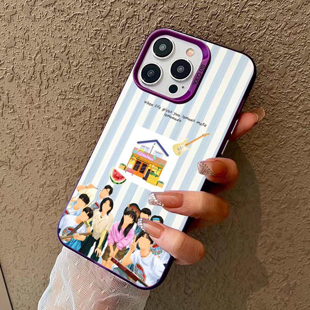 Koear Viva La Vida Сверкающий Арбуз Чехол для Телефона для iPhone 17 16 Plus Pro Max 15 14 13 12 11 Матовый Цветной Чехол