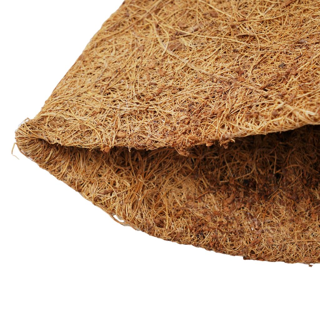 1PCS Round Hanging Basket Coconut Mat Coco Liner Coconut Fiber Replacement Flower Basket For Home Gardening Wedding Decor